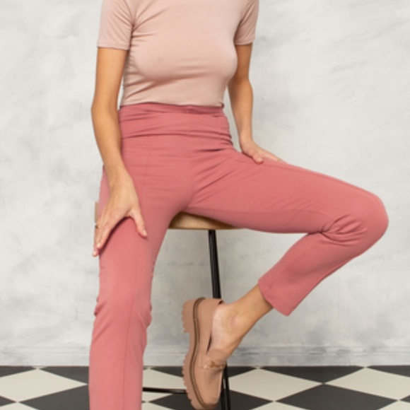 Ripley Rader 2+ 2022 STRAIGHT Leg Cyan Ponte Pants - Picture 2 of 7